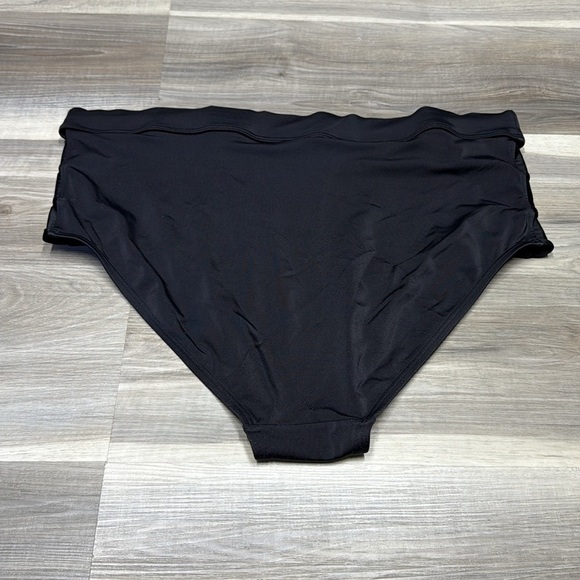 🏴 Women's Black Swim Bottom size 1X - Picture 6 of 7